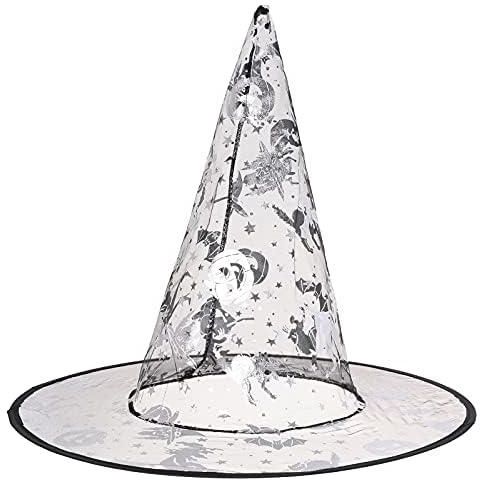 Generic Witch Hat - Silver And Black