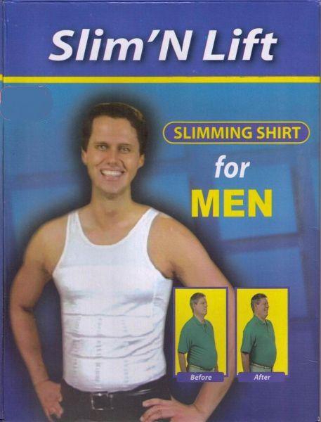 Slim 'N Lift Slimming Shirt for Men XXL