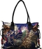 b'Luxury Sequins Embroidery Handbag Canvas Women Bag'