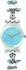 Swatch Women's Blue Dial Stainless Steel Band Watch - LK356G