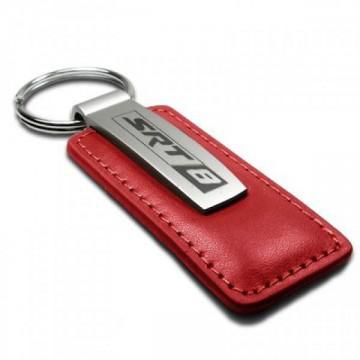 SRT8 Red Leather Key Chain X000UKPDET