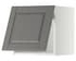 METOD خزانة حائط أفقية مع فتح بالضغط, أبيض/Lerhyttan رمادي فاتح, ‎40x40 سم‏ - IKEA