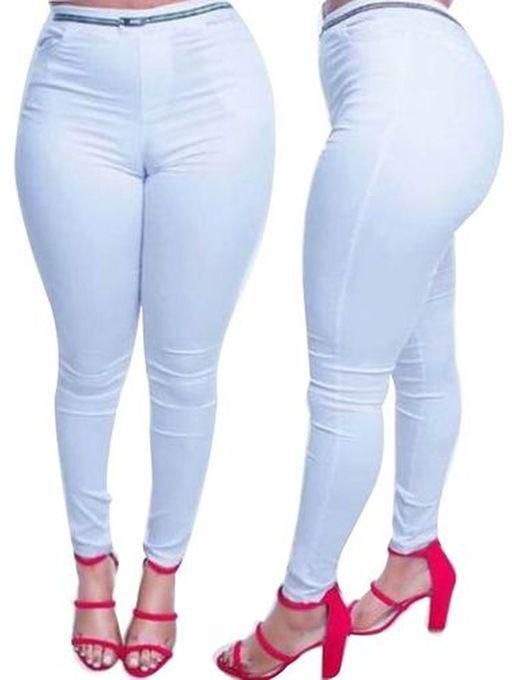 Fashion Generic Body Shaping High Waist Ladies Soft Jeans