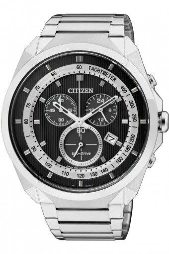 Citizen Axiom Watch for Men - Analog Stainless Steel Band - AT2150-51E