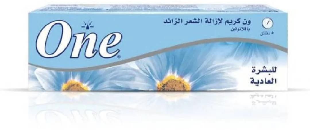 One | Hair Removal Cream Enriched with Lanolin for Normal Skin | 40gm