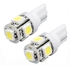 LED Bulbs White T10 5Smd LED Bulb White Lamp Backup Parking Light for Auto Car Bike