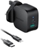 RP-PC155 2-in-1 20W PD Wall Charger Combo UK black