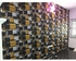 Black And Gold Square 3D Effect Wallpaper - 5.3 SQM