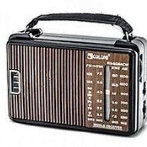 Golon RX-608ACW Radio - Brown