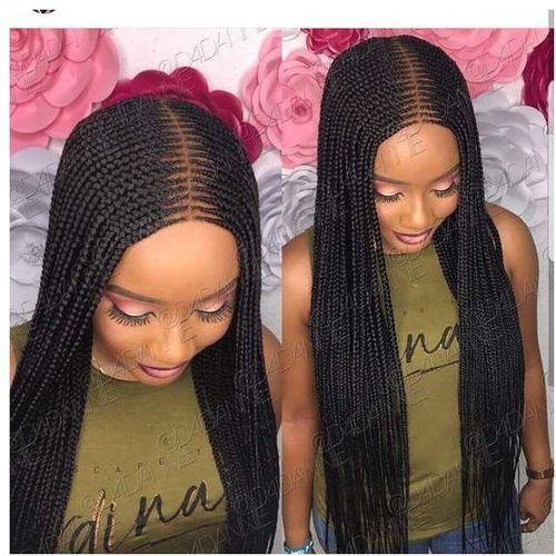 Hair Culture Box braids wig with front lace price from jumia in Kenya -  Yaoota!