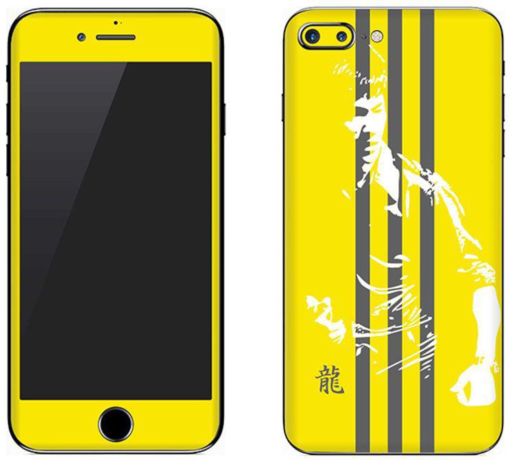 Vinyl Skin Decal For Apple iPhone 8 Plus Fighter Bruce Lee