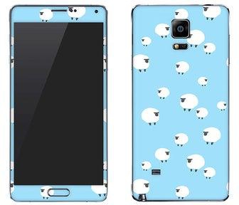Vinyl Skin Decal Body Wrap For Samsung Galaxy Note 4 Counting Sheep