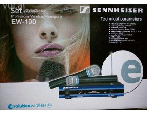 Sennheiser Sennheiser Sennheiser EW-100 Dual VHF Wireless Microphone System