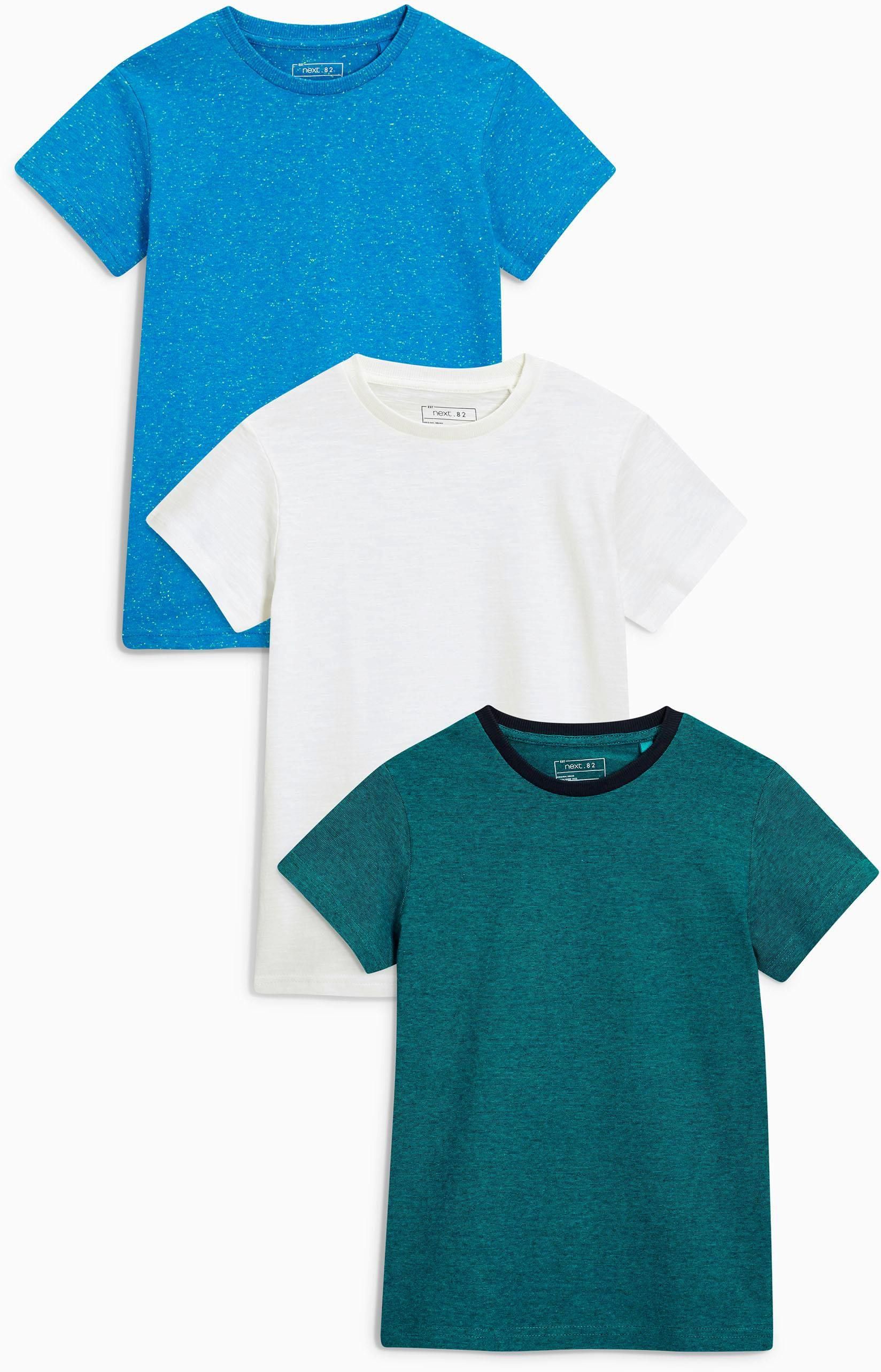 Blues Short Sleeve T-Shirt Three Pack (3-16yrs)