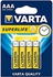 Varta Superlife AAA Battery 4 Units Value Pack of 2