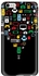 Stylizedd  Apple iPhone 6 Plus Premium Slim Snap case cover Matte Finish - Convergence (Black)  I6P-S-106