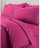 Caribbean Beddings Premium Plain Bedsheet -Pink