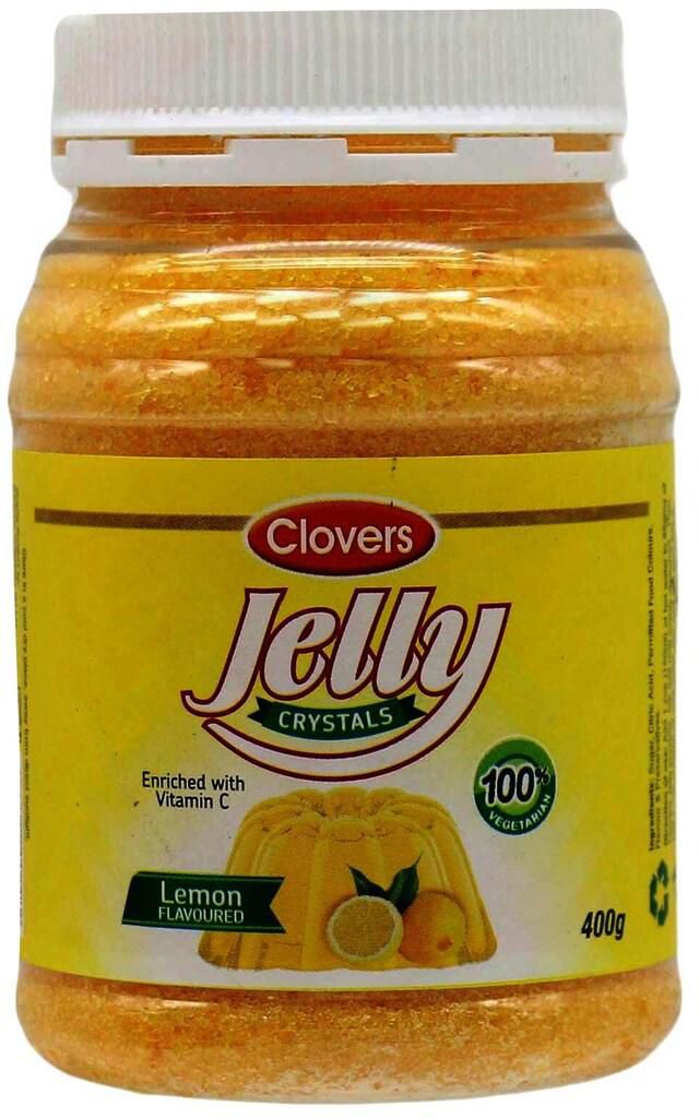 Clovers Jelly Crystal Lemon Dessert Mix 400g