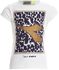Diadora Short Sleeve T-shirt For Girls - White