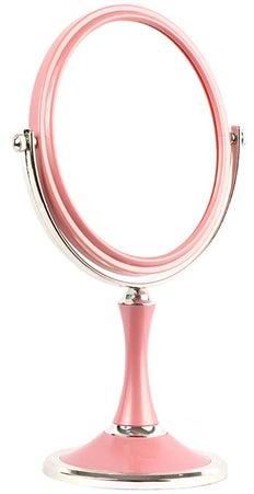 Double Sided Mirror Pink/Silver