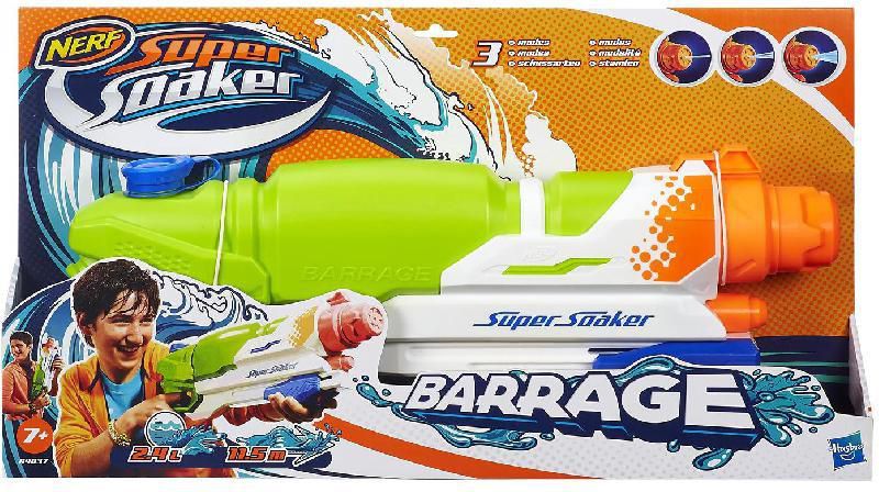 NERF Super Soaker Barrage Play Weapons