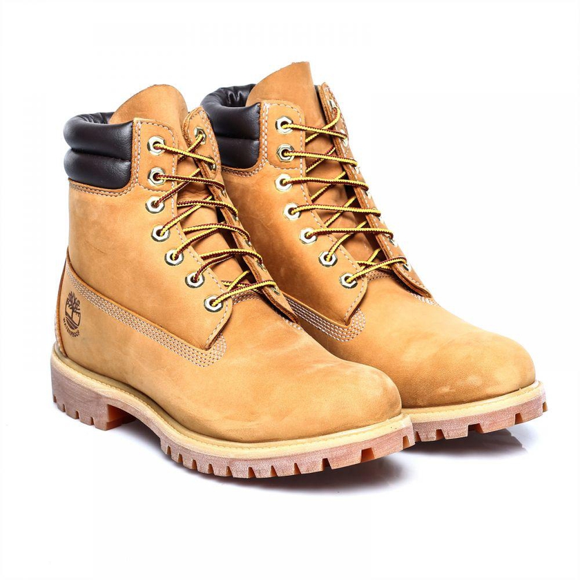 Timberland TM73540W Lace Up Boots for Men - Wheat Nubuck