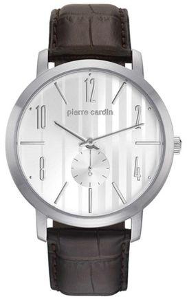 Pierre Cardin PC106981F13 Leather Watch - Brown