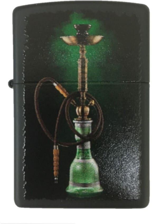 Zippo CI013105 218 UAE Hookah Black Matte Windproof Lighter