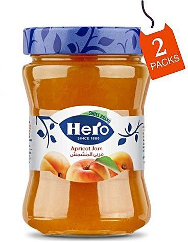 Hero Food Apricot Jam – Pack of 2 - 340 gm