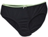 Fashion Black Girls Brief with Light Green Band