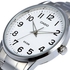 ساعة كاسيو للرجال شاشة بيضاء سوار ستانلس ستيل - MTP-1303D-7BVDF