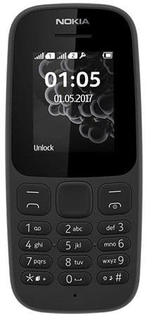 Nokia 105 Dual SIM-Black