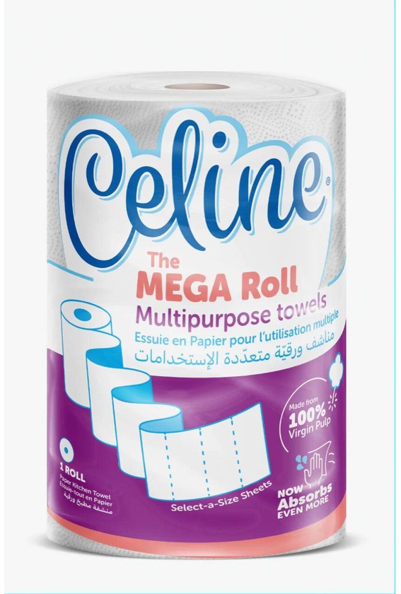 Celine Mega Kitchen Towel 2 Ply 6x220 Sheets