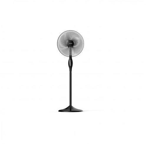 Tornado TSF-16W - Stand Fan 16 Inch With 4 Plastic Blades And 3 Speeds - Black