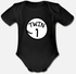 Twin 1 Shirt Organic Short Sleeve Baby Bodysuit