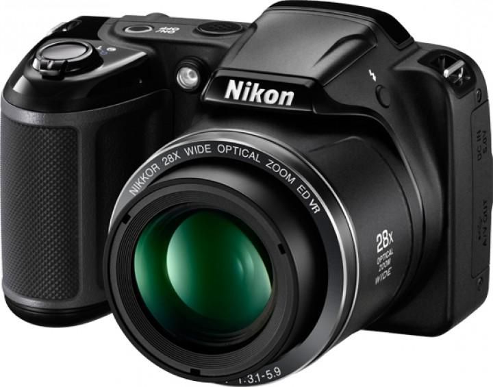 Nikon Coolpix L340 Digital Camera Black