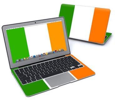 Irish Flag Skin Cover For Macbook Air Pre 2018 Multicolour