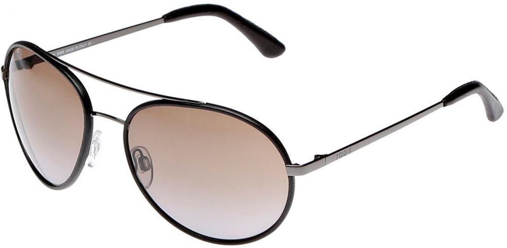 Tods Aviator Women's Sunglasses - Black TODSSUN-TO09-01F-59-17-135