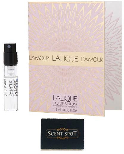 Lalique L'Amour (Vial / Sample) 1.8ml Eau De Parfum Spray (Women)