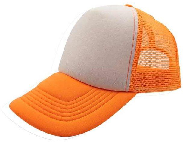 Cap Kink Fashion Imported Free Size - Orange & White