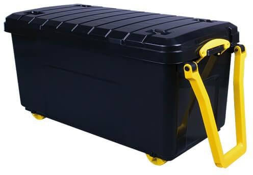Really Useful Storage Box With Wheels And Handle 160 Litre