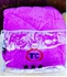 TC Purple Fluffy Velvet Duvet Set 6*7