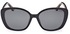 Women's Polarized Rectangular Shape Sunglasses - SE626505D56 - Lens Size: 56 Mm