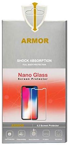 ارمور شاشة حماية نانو زجاجية مضادة للكسر لموبايل الكاتيل 1s، شفاف