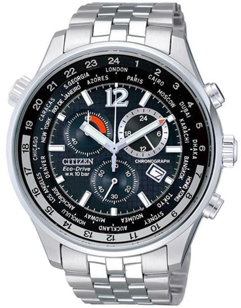 Citizen AT0367-51E Eco-Drive Stainless Steel Watch - Silver