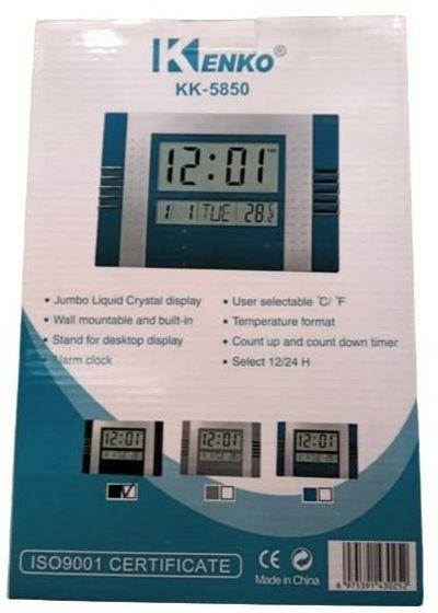 Kenko Digital Wall And Table With Clock, Calendar, Thermometer