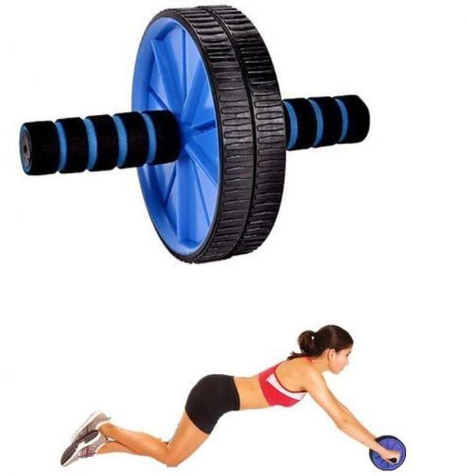 Ab Wheel Total Body Exerciser - With Comfort Hand