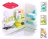 Double Layer Soap Dish + Toothpaste Dispenser And Toothbrush Holder