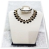Necklace For Women - Gold & Black - 1 pcs