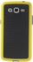 3D Cube Plastic & TPU Hybrid Cover for Samsung Galaxy Grand 2 Duos G7100 G7105 – Black / Yellow